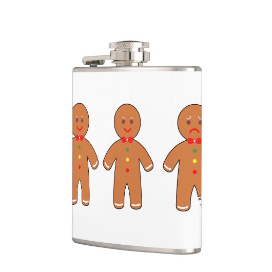 Weihnachtsmänner Flachmann (Links)