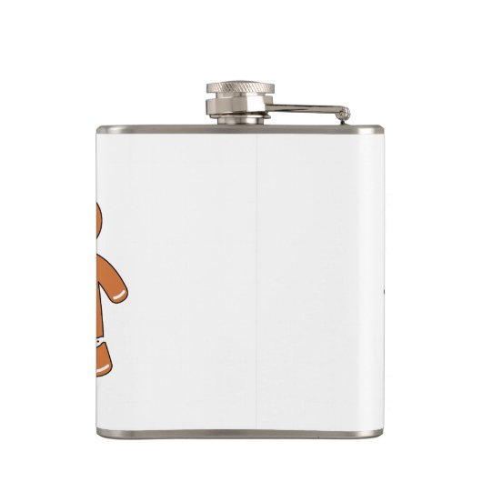 Weihnachtsmänner Flachmann (Rückseite)