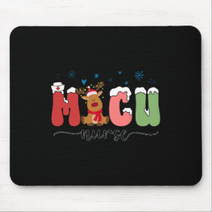 Weihnachtsmänner Frauen Intensivmedizin U Mousepad
