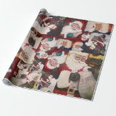 Weihnachtsmänner  geschenkpapier (Ungerollt)