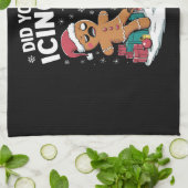 Weihnachtsmänner haben Sie versucht, es Lebkuchen Geschirrtuch (Gefaltet)