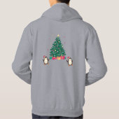 Weihnachtsmänner Hoodie (Rückseite)