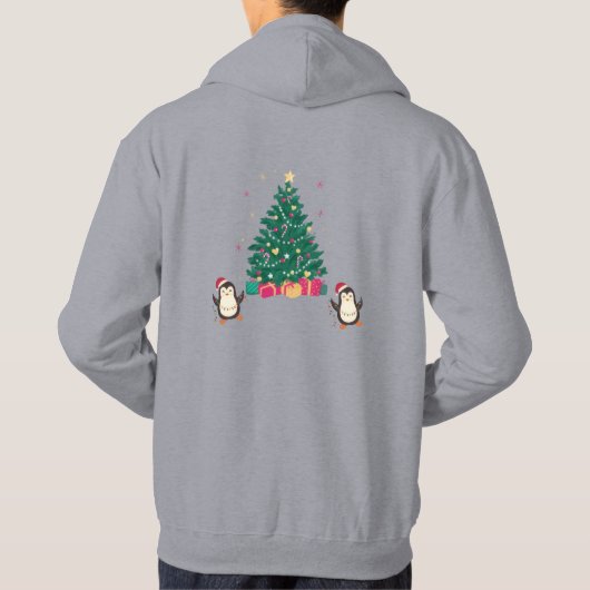 Weihnachtsmänner Hoodie (Rückseite)