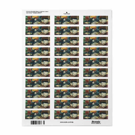 Weihnachtsmänner im Wohnzimmer (Vorne)