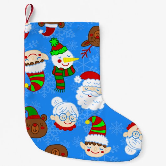 Weihnachtsmänner Kleiner Weihnachtsstrumpf (Vorderseite)