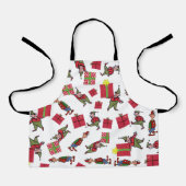 Weihnachtsmänner Koch Schürze (Vorderseite)