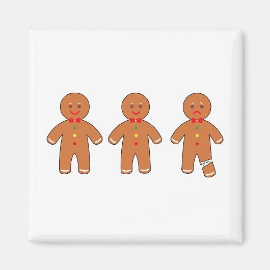 Weihnachtsmänner Magnet (Vorne)