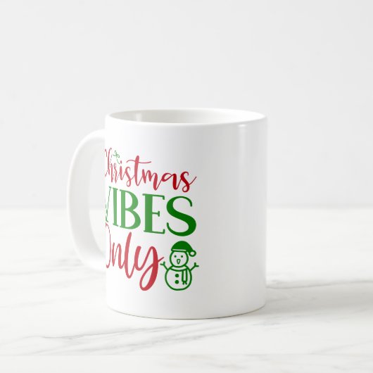 Weihnachtsmänner nur Tasse (Vorderseite Links)