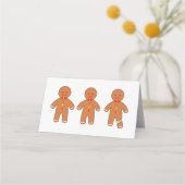 Weihnachtsmänner Platzkarte (Rückseite)