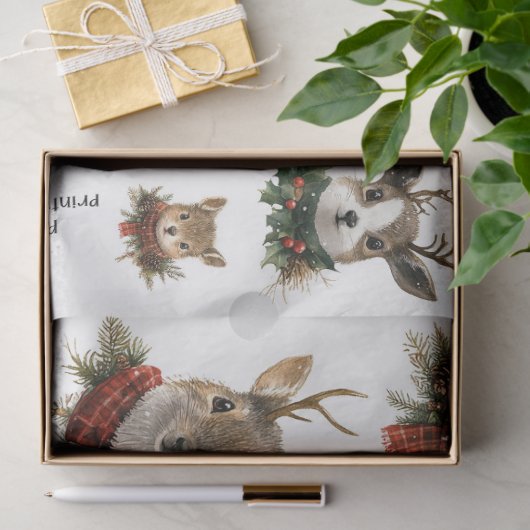 Weihnachtsmänner Seidenpapier (Geschenk)