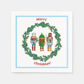 Weihnachtsmänner Serviette (Vorderseite)