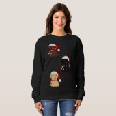 Weihnachtsmänner Sweatshirt (Vorne ganz)
