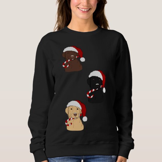 Weihnachtsmänner Sweatshirt (Vorderseite)