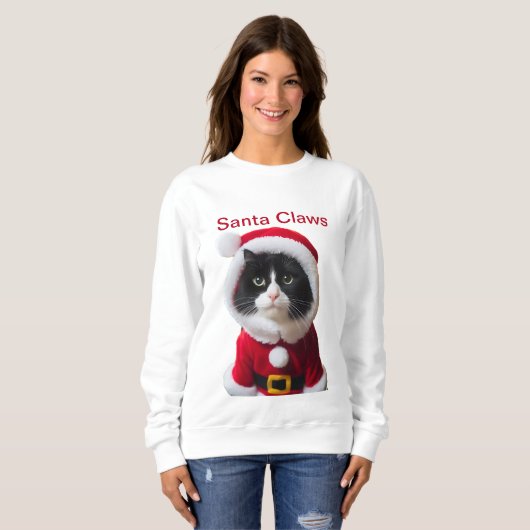 Weihnachtsmänner Sweatshirt (Vorne ganz)