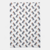 WeihnachtsmännerFrenzy Küchentuch (Vertikal)