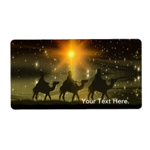 WeihnachtsMänners-goldener Stern von Bethlehem