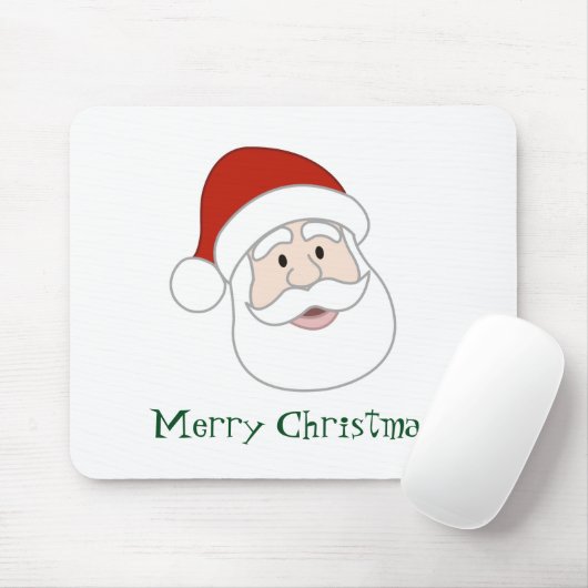 Weihnachtsmannillustration u. -text mousepad (Mit Mouse)