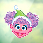 Weihnachtsmannmütze Abby Fensteraufkleber (Blatt 3)