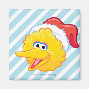 Weihnachtsmannmütze Big Bird Magnet