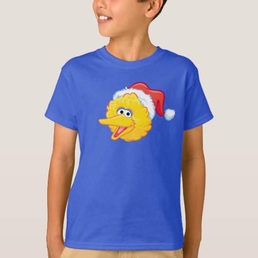 Weihnachtsmannmütze Big Bird T-Shirt (Vorderseite)