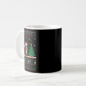 Weihnachtsmannmütze Boykin Spaniel Hund Xmas Tree Kaffeetasse (Vorderseite Links)