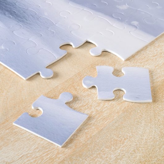 Weihnachtsmannmütze Bunny Puzzle (Seite)