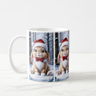 Weihnachtsmannmütze Bunny Tasse