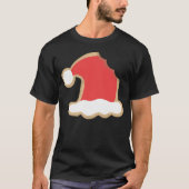Weihnachtsmannmütze Cookie T-Shirt (Vorderseite)