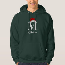 Weihnachtsmannmütze Custom Monogram Family Weihnac