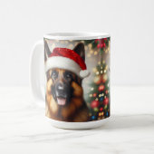 Weihnachtsmannmütze der Schäfer Kaffeetasse (Vorderseite Links)