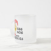 Weihnachtsmannmütze Ei Nog Tasse (Vorderseite Links)