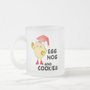 Weihnachtsmannmütze Ei Nog Tasse
