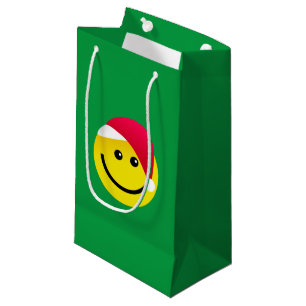Weihnachtsmannmütze Emoji Weihnachten Kleine Geschenktüte