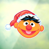 Weihnachtsmannmütze Ernie Fensteraufkleber (Blatt 3)