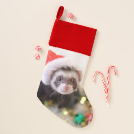 Weihnachtsmannmütze Ferret Strumpf Weihnachtsstrumpf