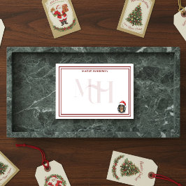 Weihnachtsmannmütze für die benutzerdefinierte Mon Post-it Klebezettel