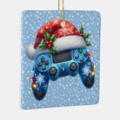 Weihnachtsmannmütze Game Controller Ornament (Rechts)