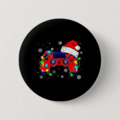 Weihnachtsmannmütze Gamer Bo Button (Vorderseite)
