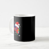Weihnachtsmannmütze Gamer Bo Kaffeetasse (Vorderseite Links)