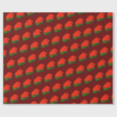 Weihnachtsmannmütze Geschenkpapier (Flach)