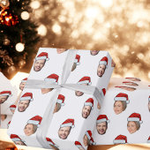 Weihnachtsmannmütze-Geschenkwrap, benutzerdefinier Geschenkpapier