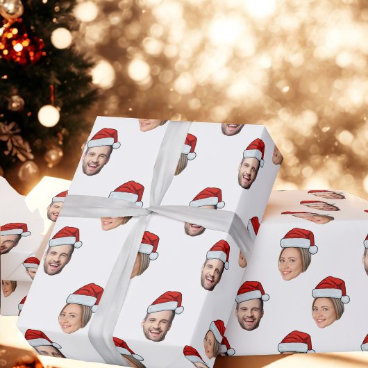 Weihnachtsmannmütze-Geschenkwrap, benutzerdefinier Geschenkpapier