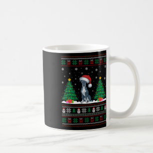 Weihnachtsmannmütze Greyhound Hund Weihnachtsbaum Kaffeetasse