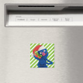 Weihnachtsmannmütze Grover Magnet (In Situ (Geschirrspüler))