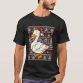 Weihnachtsmannmütze hässliche Weihnachtsmänner Fra T-Shirt (Vorderseite)