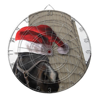 Weihnachtsmannmütze Horsey Dartscheibe