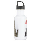 Weihnachtsmannmütze Horsey Edelstahlflasche (Rückseite)