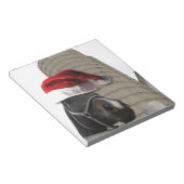 Weihnachtsmannmütze Horsey Notizblock (angewinkelt)