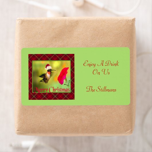 Weihnachtsmannmütze Hummingbird Weihnachten (Insitu)