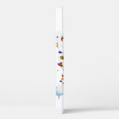 Weihnachtsmannmütze Hund Weihnachtsbaum Weihnachts Case-Mate iPhone Hülle (Rückseite / Rechts)